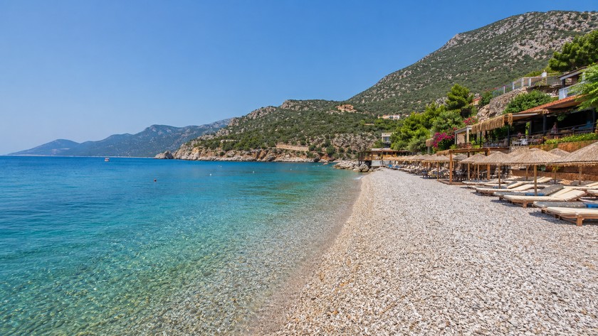 Büyük Çakıl Plajı deniz molası