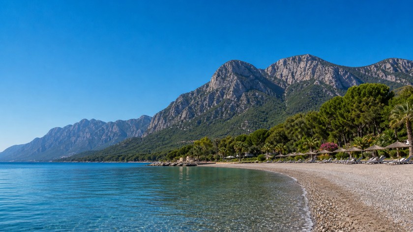 Çamyuva sahili Kemer