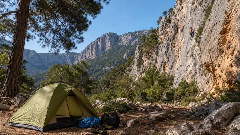 geyikbayiri kamp tirmanis rotasi