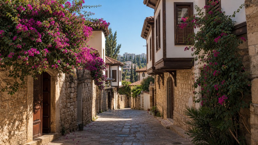 Kaleiçi tarihi sokakları