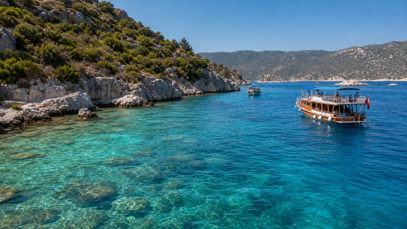 Kekova tekne rotası