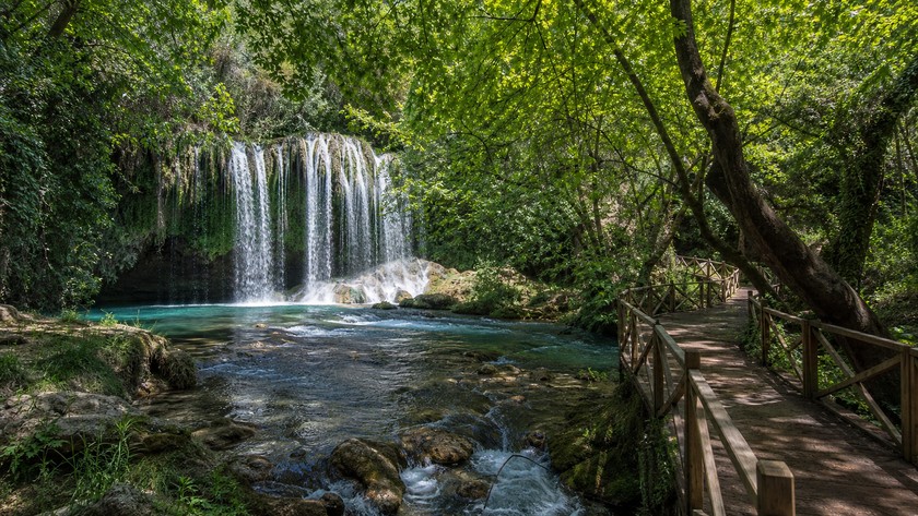Kurşunlu Şelalesi yeşil yürüyüş alanı