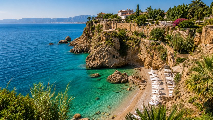 Mermerli Plajı Kaleiçi