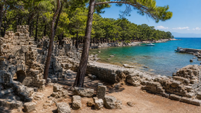 phaselis antik kenti baglantisi