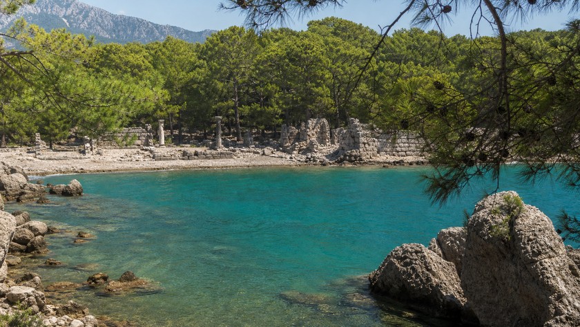 phaselis kamp cevresi