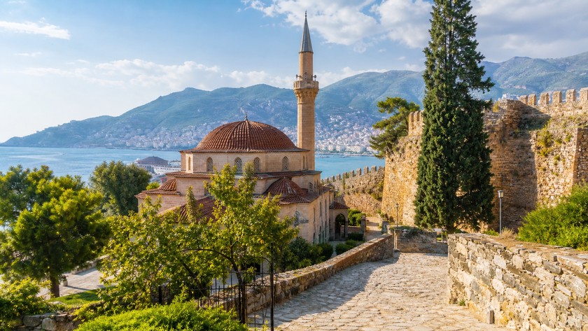 Alanya Süleymaniye Camii kale çevresi