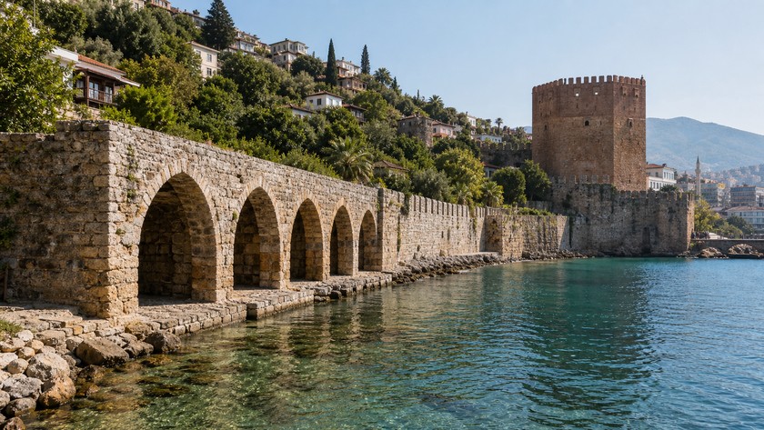 Alanya tarihi tersane yapıları