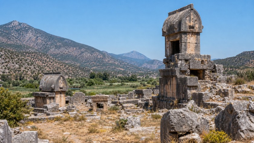 Xanthos Antik Kenti kalıntıları