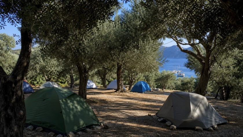 kas evren camping bolge atmosferi