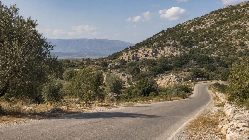 Demre çevresinde Myra Antik Kenti rotası