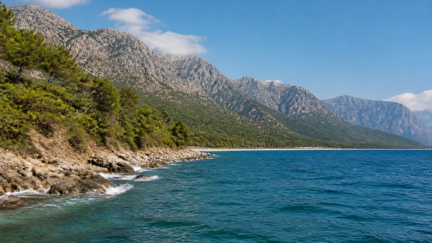 Beldibi kıyısı ve Kemer dağ rotası