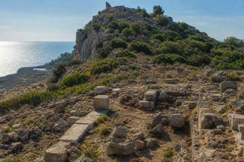 Selinus akropolü ve tepe yolu