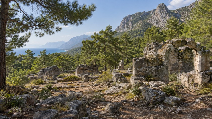 Onobara Antik Kenti Rehberi: Konyaaltı'nda Orman İçinde Likya İzleri
